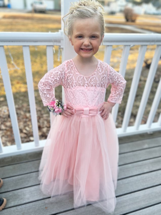 Brooklyn Lawrence, 4, will head to Des Moines in June to compete for Miss Iowa Princess.