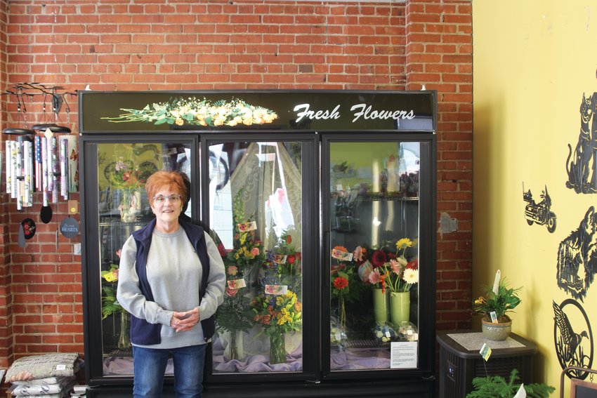 Mary Jo Buckley, owner of M.J.'s Flowers &amp; Balloons, celebrated 27 years of business this past Saturday.