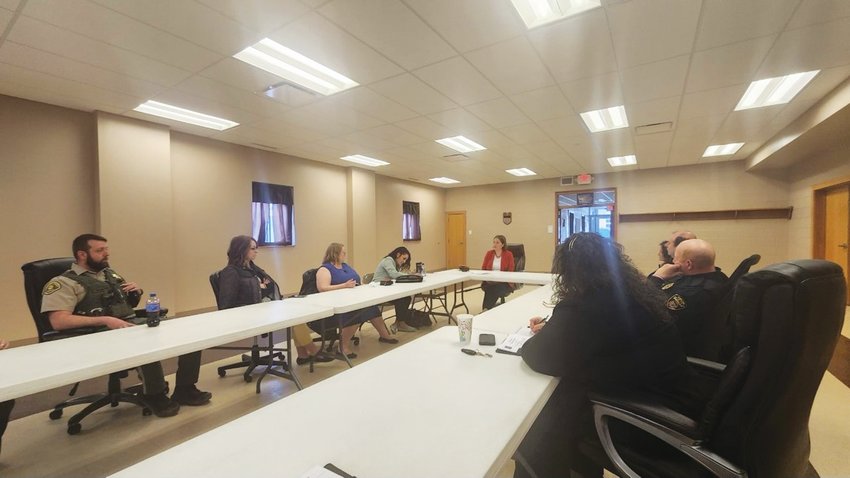 On Thursday, March 30, Attorney General Brenna Bird visited Dunlap for a mental health roundtable.