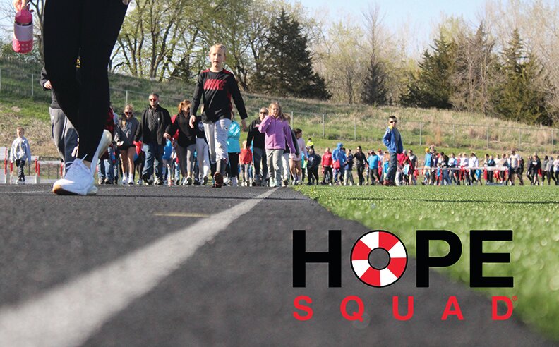 Missouri Valley Hope Squad hosted its second annual Hope Walk on Sunday, April 30, with over 300 individuals registering for the event.