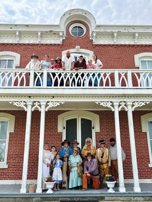 The Dow House Historical Site hosted a Pioneer Rendezvous this past weekend in Dow City. Folks from the Lewis and Clarke Festival in Onawa were assisted by Dow House board members in putting the event on in Dow City this year.