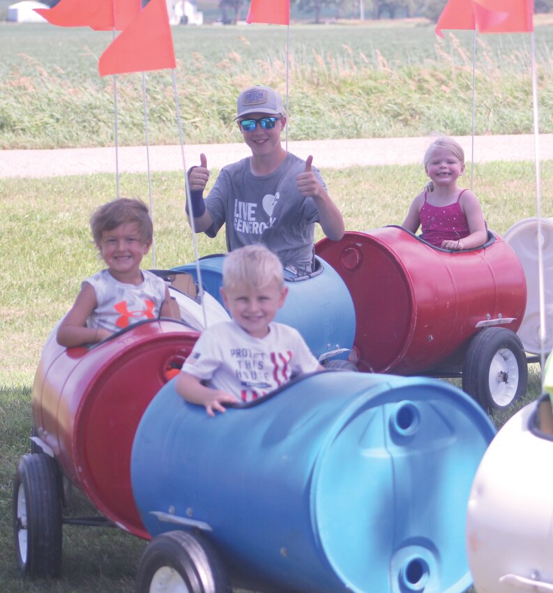 The Charter Oak American Legion will be giving kiddie rides at the Achievement Days..