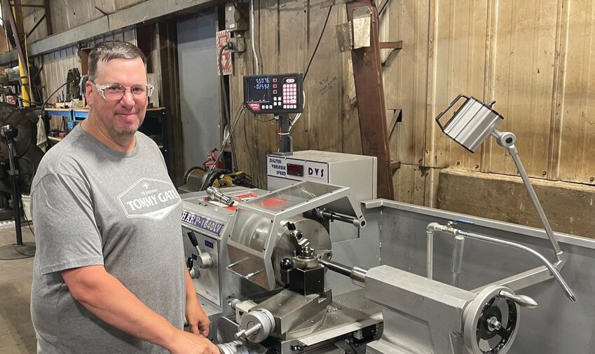 Dorland is working with Woodbine Manufacturing Company/TommyGate as part of a six week externship with the engineering department.