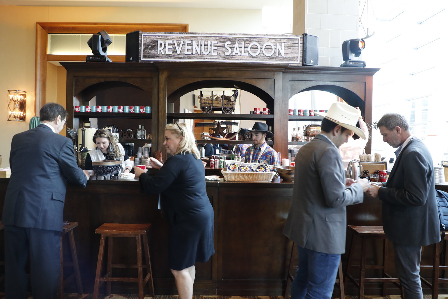 OwnLocal's Revenue Saloon at the 2020 Mega-Conference. (Photo by Bob Booth)