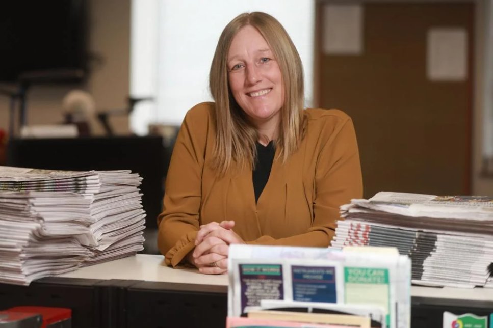 Kelly Lecker will return to her native Wisconsin as the next executive editor of the Wisconsin State Journal. (Doral Chenoweth / The Columbus Dispatch)