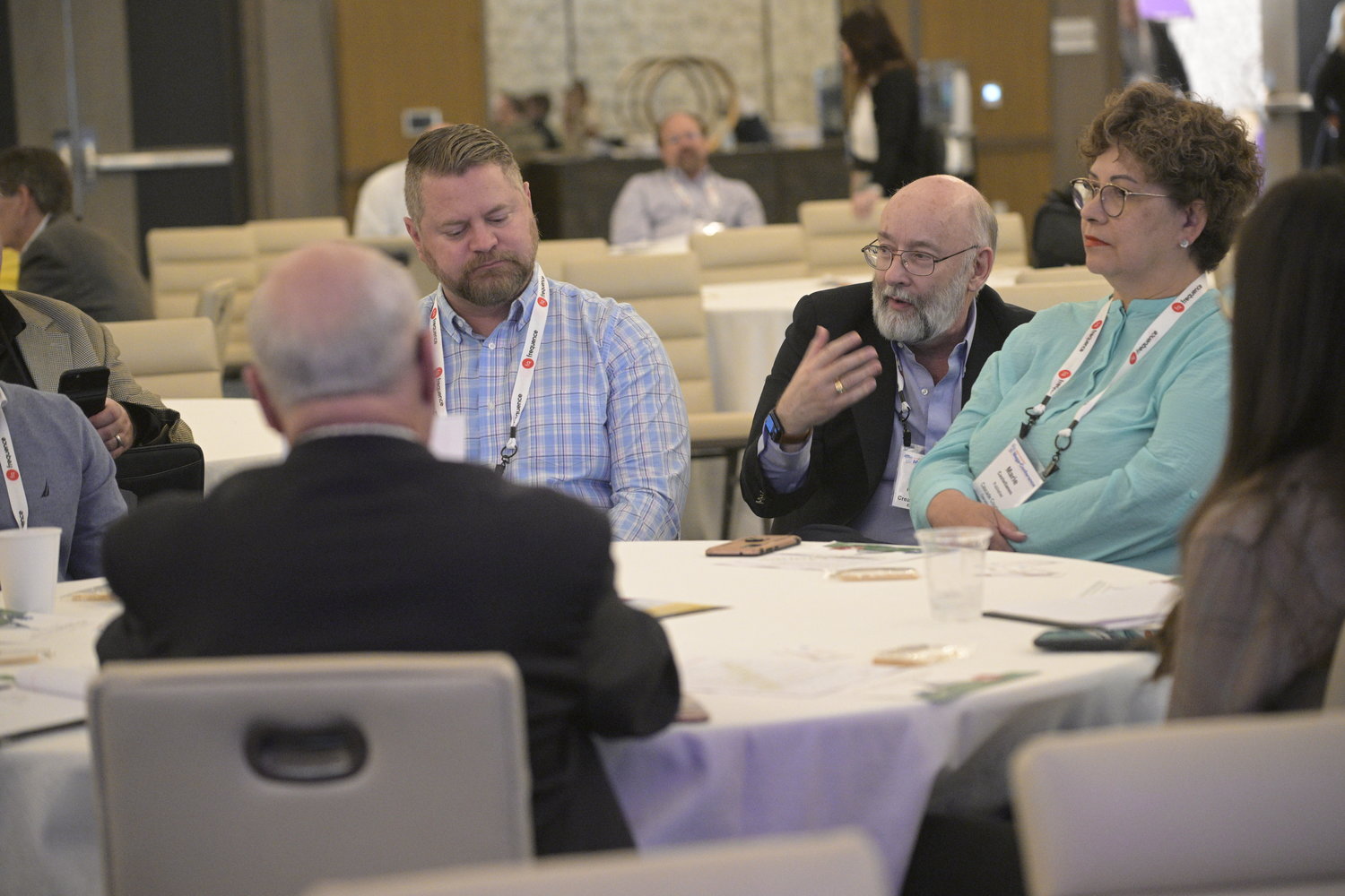 John Kimball, owner of The John Kimball Group, led a great Roundtable designed to help newspapers gain political ad dollars. (Photo by Phelan M. Ebenhack)