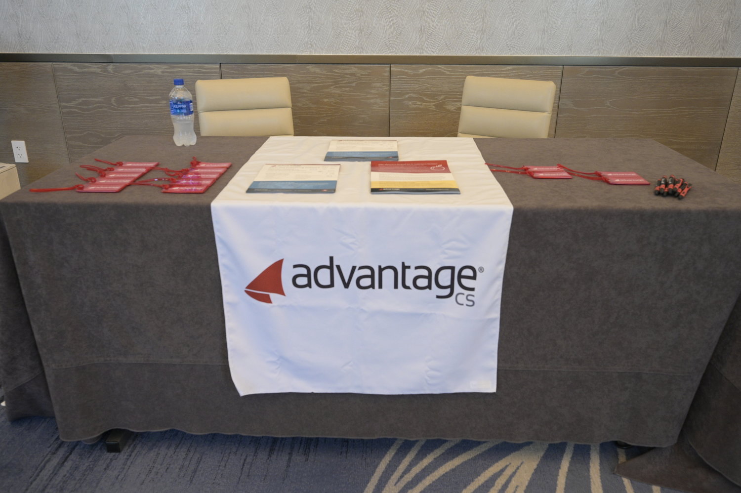 Advantage CS -- a Mega-Conference exhibitor (Photo by Phelan M. Ebenhack)