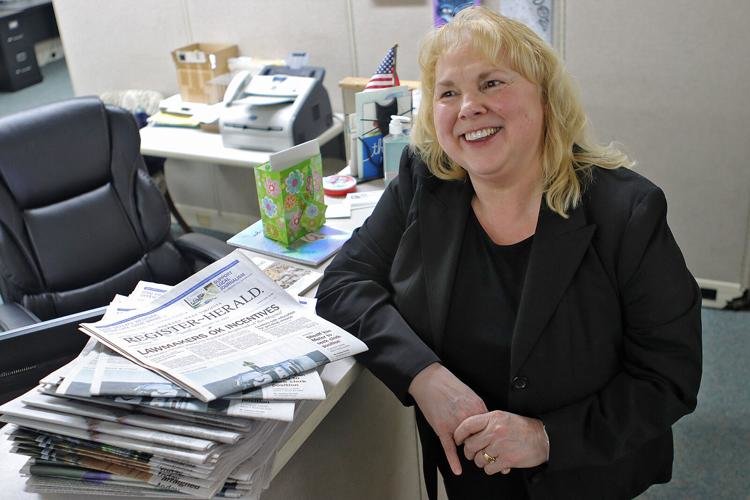 Terri Hale has been named publisher for all West Virginia CNHI newspapers. (Jenny Harnish / CNHI News W.Va.)