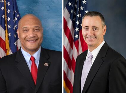 Rep. Andre Carson (D-Indiana) and Rep. Brian Fitzpatrick (R-Pennsylvania)