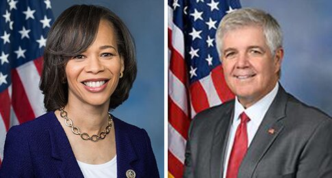Rep. Lisa Blunt Rochester (D-DE At Large) and Rep. Cliff Bentz (R-OR-2)