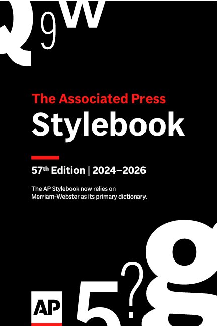 Cover of the AP Stylebook, 57th Edition. (AP Photo)