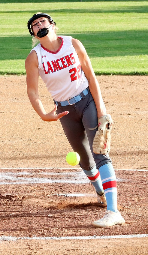 Sophomore Maddy McDermott picked up the win in the regional opener against Clinton, and then fanned 11 in Saturday's 6-1 semifinal loss to Marion.