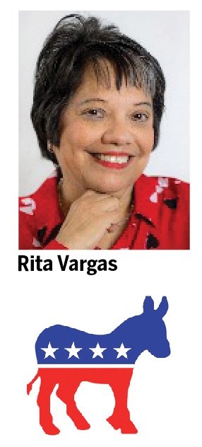 Incumbent Scott County Auditor Rita Vargas is seeking reelection.