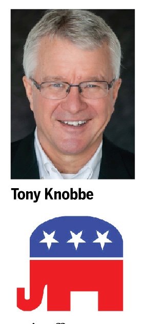 Tony Knobbe is a republican running for Scott County treasurer.