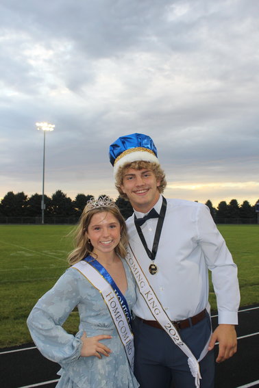 Nolan DeLong and Hannah Peel were named Durant High School's 2022 Homecoming King and Queen. See more pictures in this week's issue of the Advocate News.