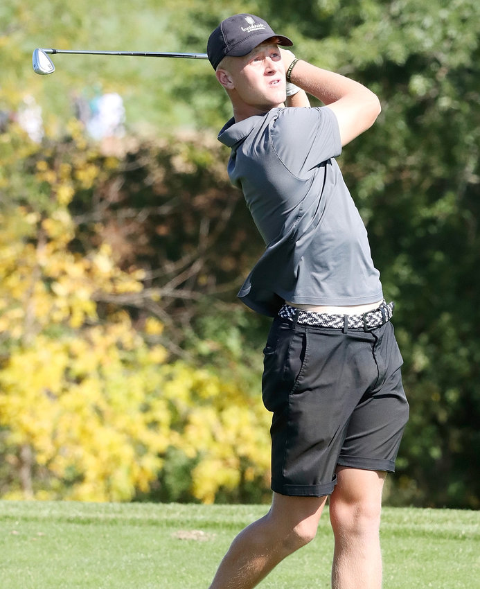 North Scott senior John Dobbe became the first Lancer since Bobby Wolfe (2012) to qualify for the state golf meet. Dobbe fired an even-par 72 at Monday's district meet at Glynns Creek.