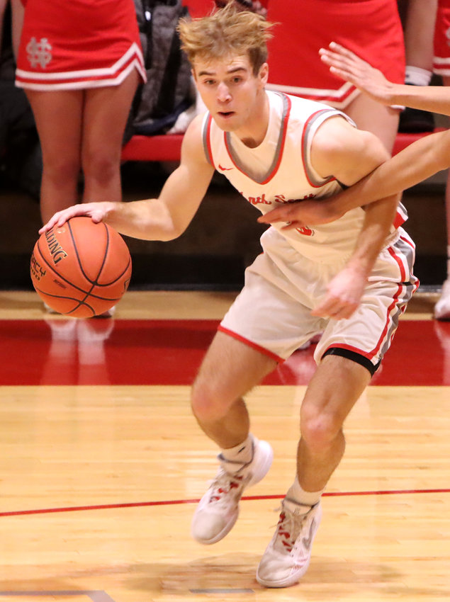 Senior Tyler Watkins leads the Lancers with 2.7 assists per game.