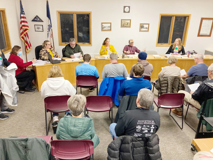 Princeton council members listened nearly an hour to residents who support the city accepting a grant to cover engineering costs for a trail through town.