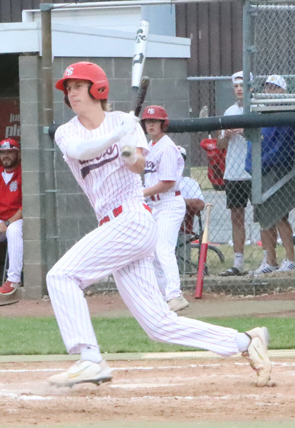 Sophomore Kye Smith leads all North Scott hitters with a (.436) batting average.