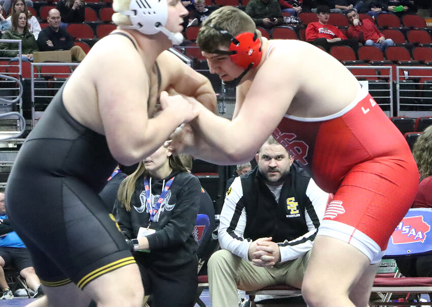 Senior Dawson Rheingans' eighth-place finish marked the best Lancer heavyweight placement at the state tournament since 2015.