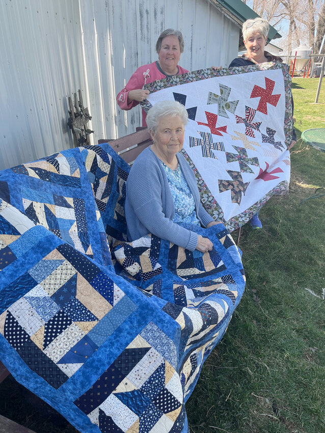 Sherry Adkison has been creating  Honor Quilts for veterans since 2017 along with her mother Patsy and Vicki Hedden.