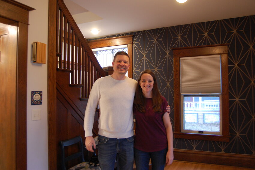 than and Bethany Anderson held an open house to share their renovations