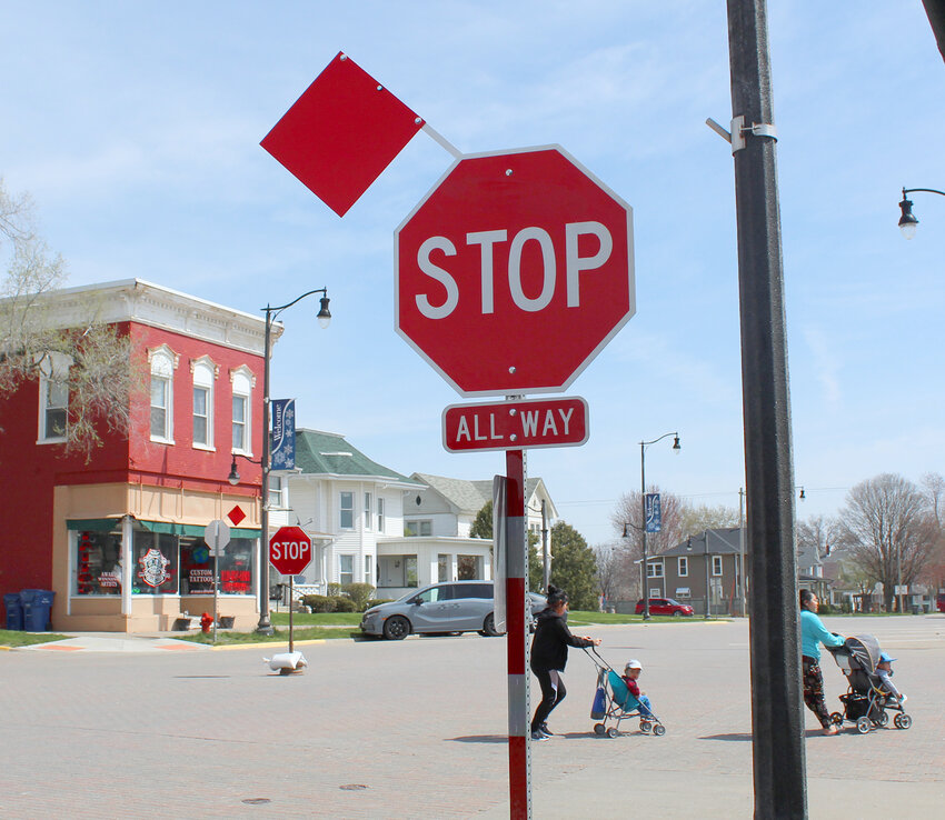 The city installed a four-way stop at Third and Spencer on April 10, 2024. Up until then, motorists weren&rsquo;t asked to stop on Third St. at the intersection. Police gave out warnings the first week to motorists