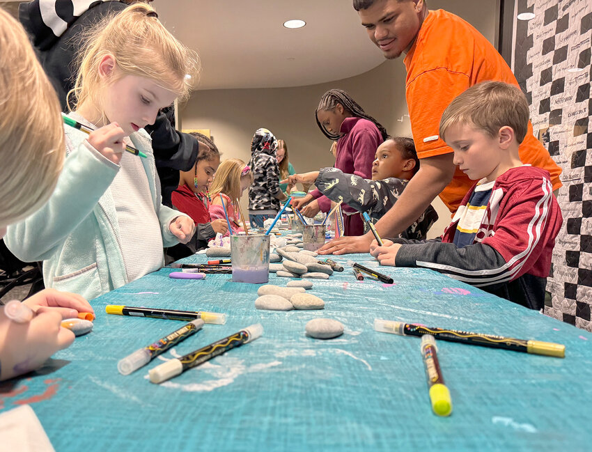 More than 200 kids and families celebrated Our Library Rocks the Block, April 12. The party was in memory of former library worker Cindi Davis.