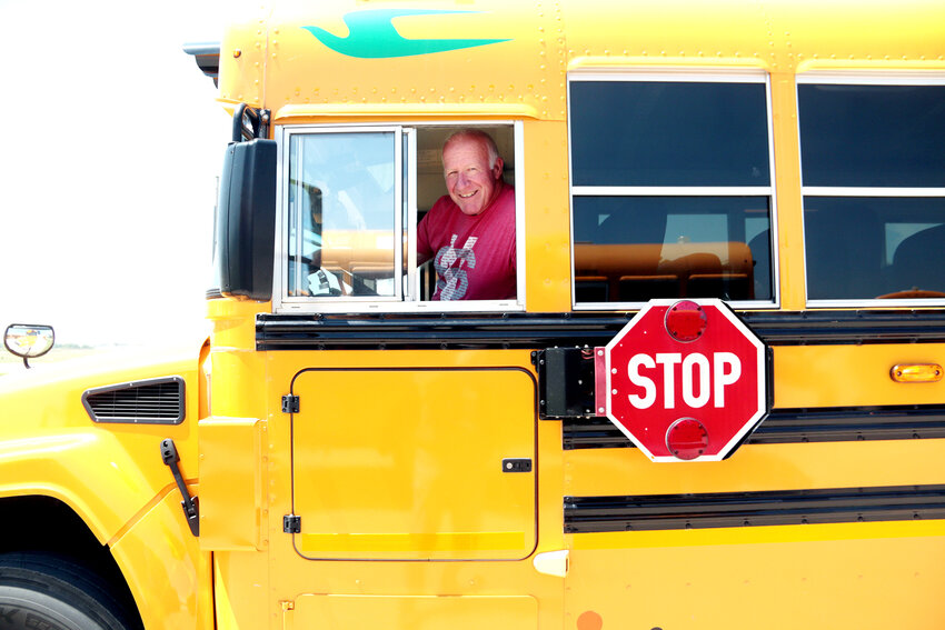 North Scott bus driver David Curlott.