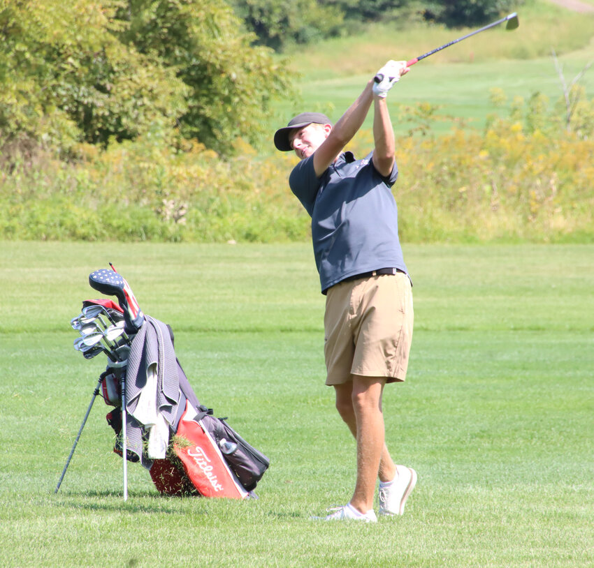 Lancer sophomore Jaxon Adkisson has lowered his scoring average each week this season, culminating in a 71 which secured victory at Valley Oaks last Thursday.