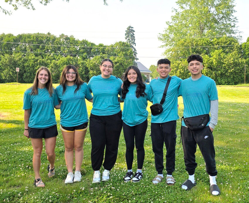 From left, Erica Jennings, Selina Lara, Shanelle Zamores, Jackie Molina, Will Palma, and Isaac Aragon.
