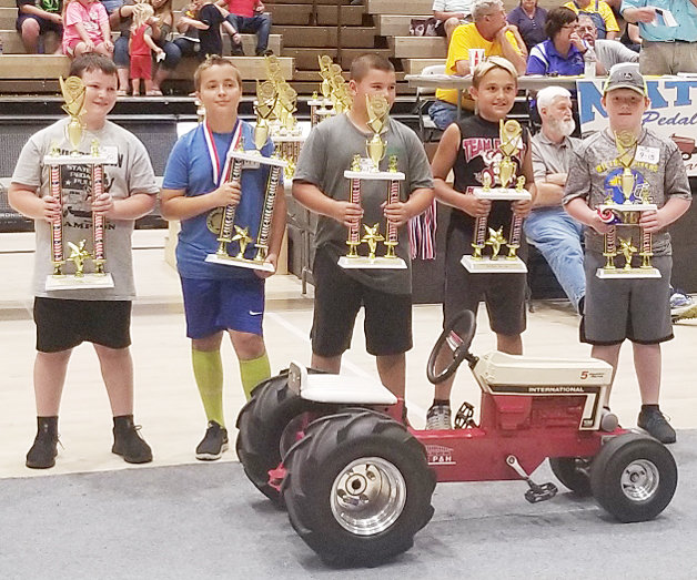 Wilton's Hunter Jones competes in National Pedal Pull North Scott Press