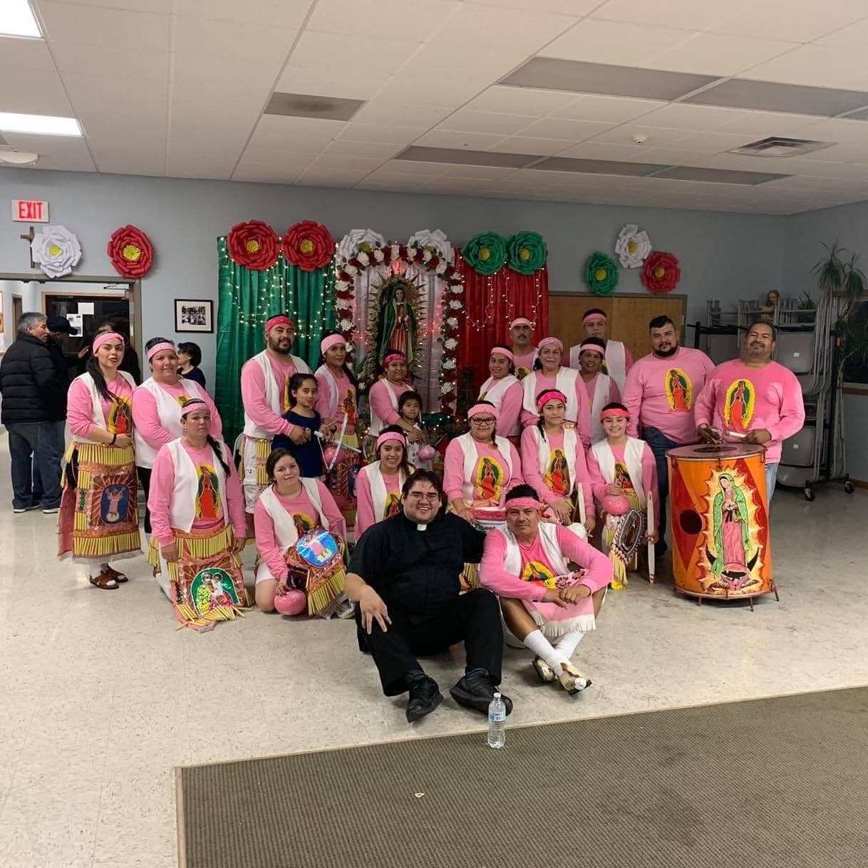 Danz Folklorio with Father Guillermo