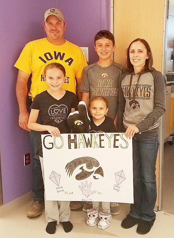 Kinley was joined by her older siblings Colin and Kamryn, along with her parents, Clint and Katie, when she participated in The Wave in 2017.