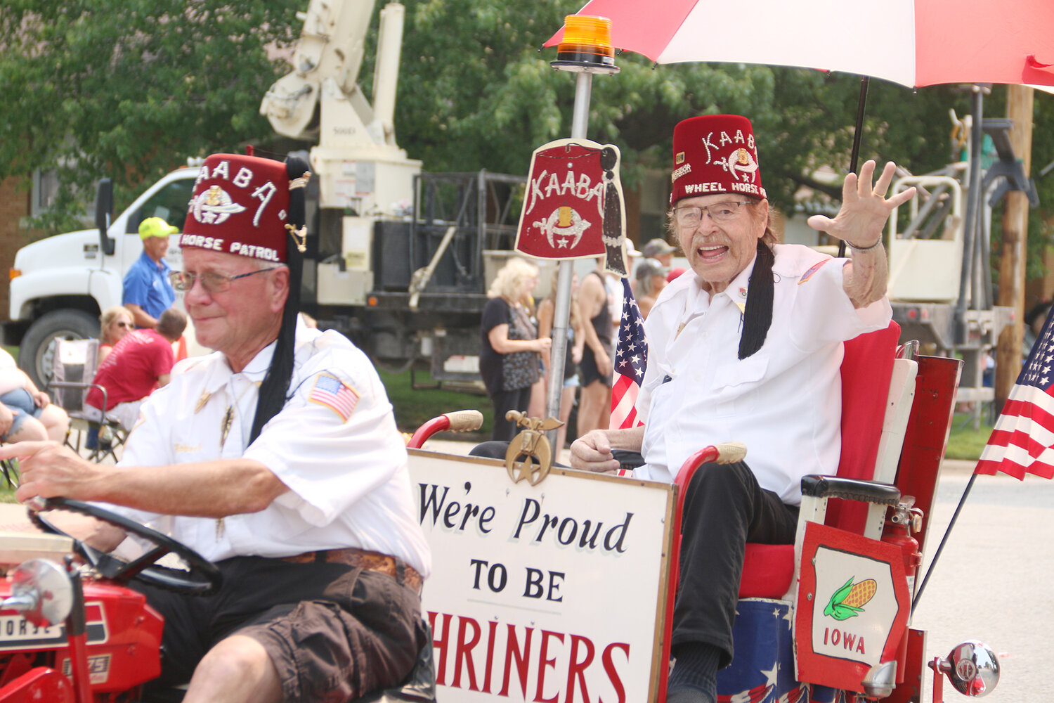 Gute zeit at Walcott Day Parade, July 15, 2023 North Scott Press