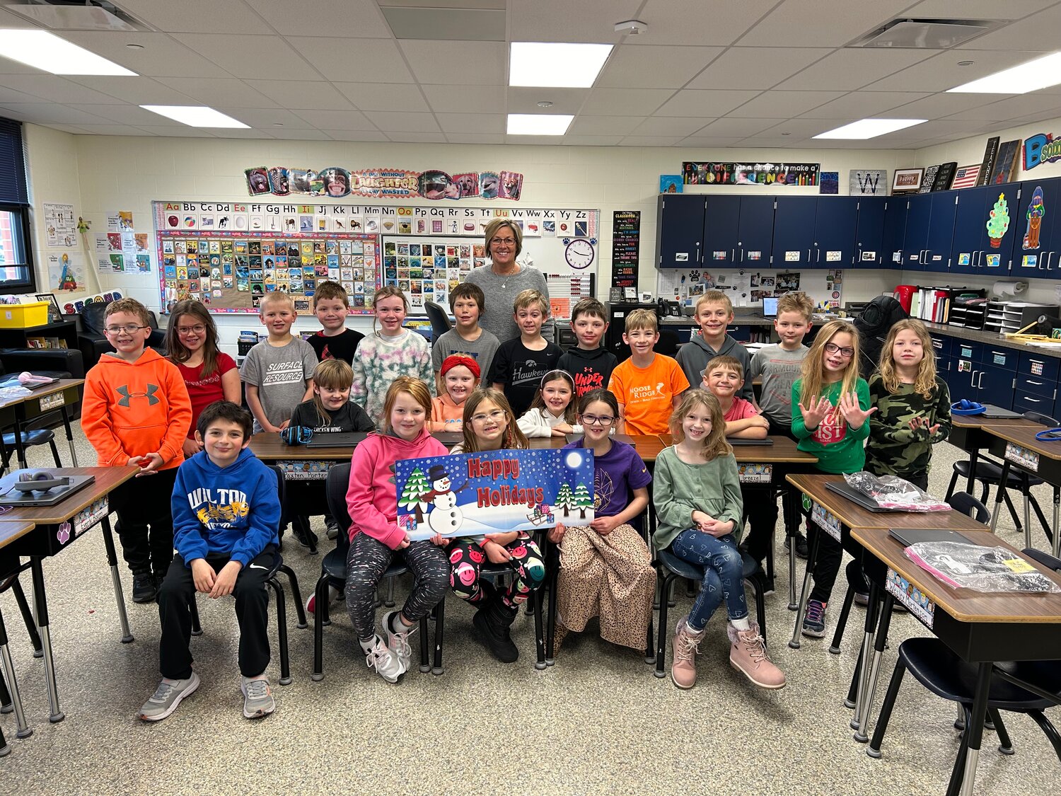 Wilton: Ms. Sabers' Second Grade Class | North Scott Press