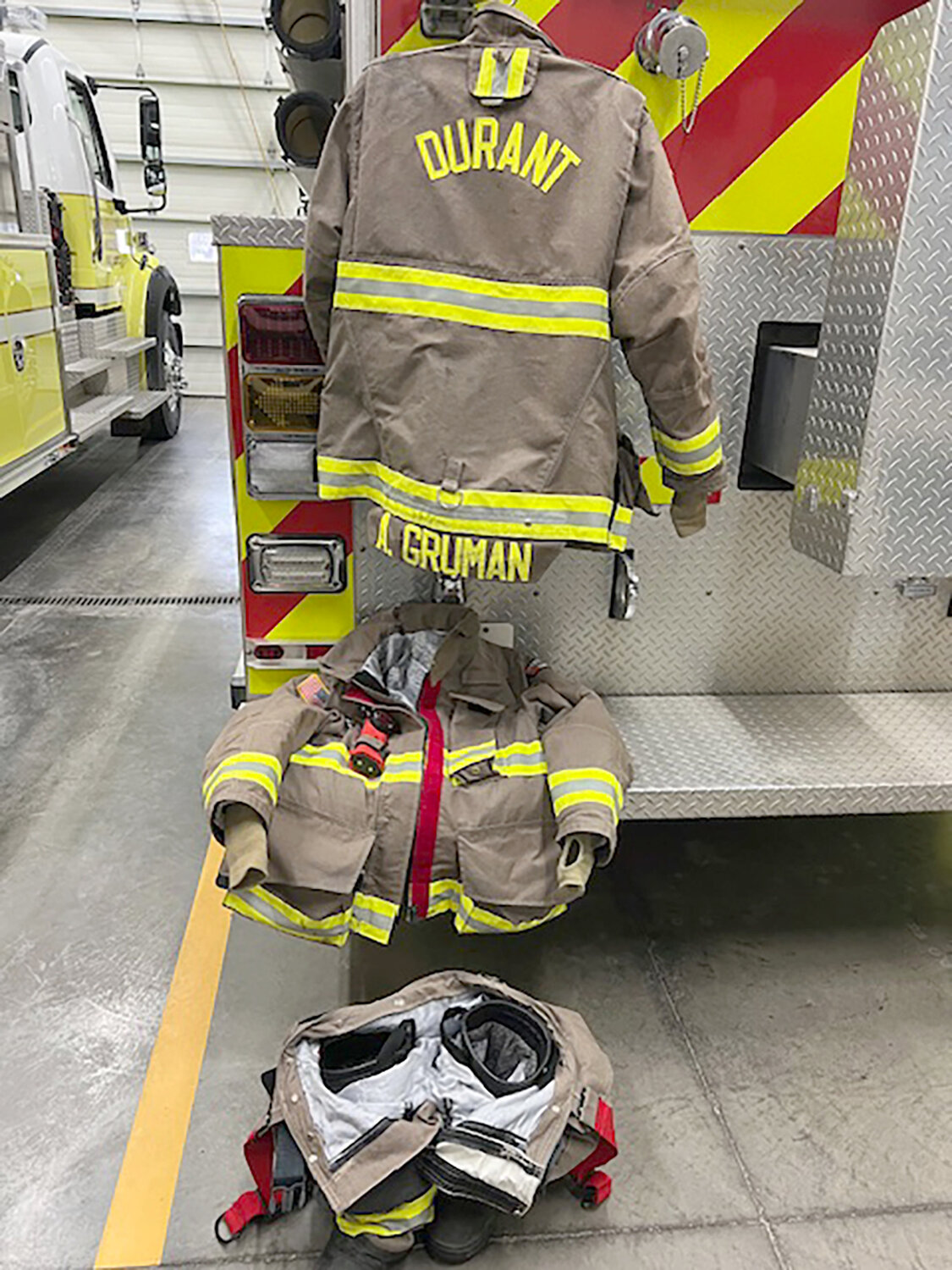 Durant Fire gets new turnout gear | North Scott Press