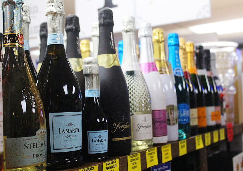 Mikey's Liquor Store's selection of Champagne