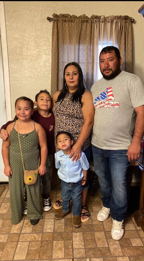 Alejandra and Miguel Badillo and Family.