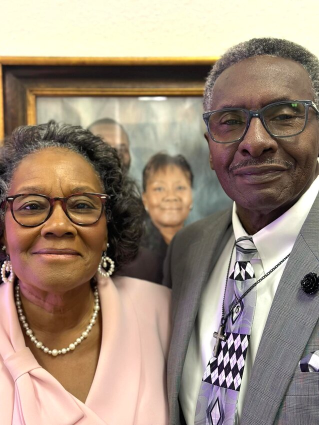 Bernadine Smith and her husband, Pastor Wesly Smith.