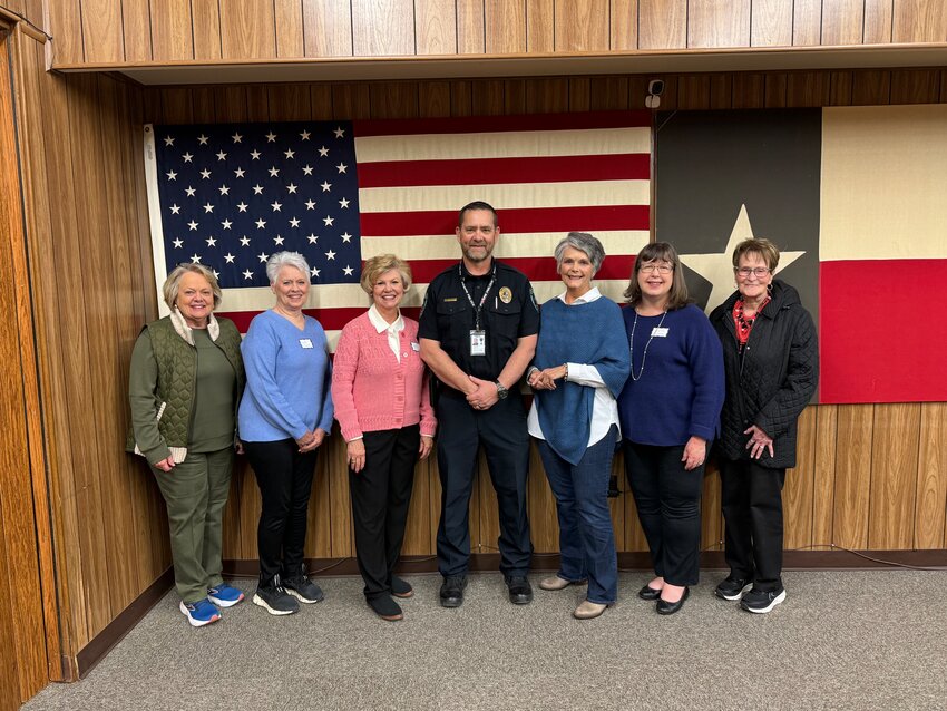 Cathy Scribner, Kathy Cavalier, Kathryn Green, Lance Richburg, Gloria Robbins, Kathy Amerson, and Brenda Condo