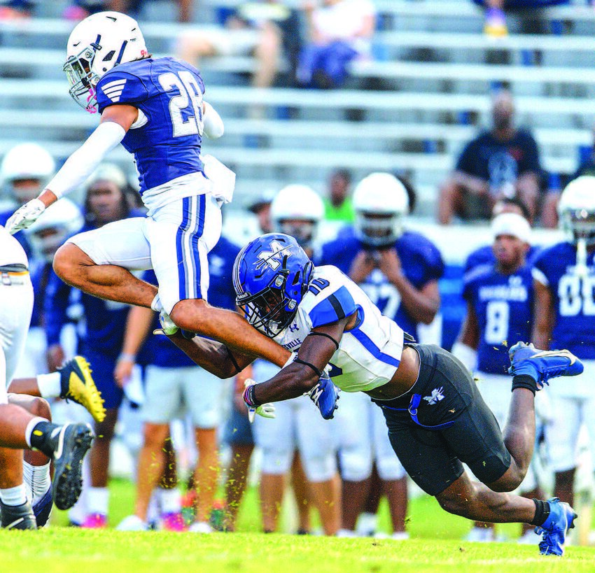 Action from the Grimsley vs. Mooresville game during the 5th Annual DJ Reader Jamboree.