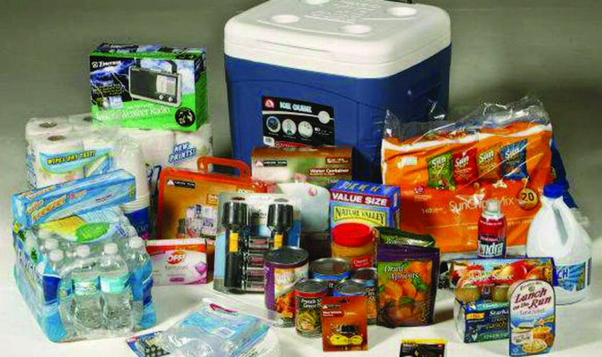 It’s good to have a hurricane kit on hand in the house that is stocked with supplies such as flashlights, batteries, medications, toiletries and other necessities.