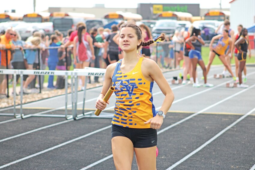St. Vincent track and field junior Reagan Meyer won two JCAA Conference Championships in the 800 and 1600-meter runs last week, which she also won state titles as a sophomore last spring.