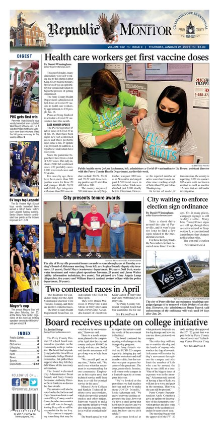 Thursday, January 21, 2021
