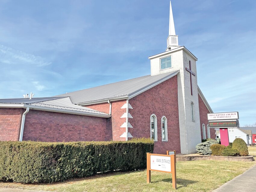 First Baptist Church of Perryville's first building is completed in 1936.