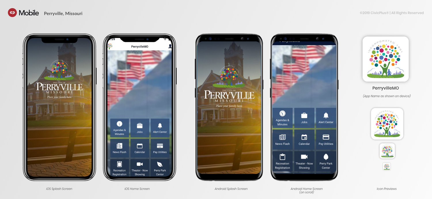 In addition to a redesigned website, the City of Perryville has added a new tool for city residents — a free mobile app, part of what city administrator Brent Buerck calls a "continued evolution to put more and more information closer to the people we serve."