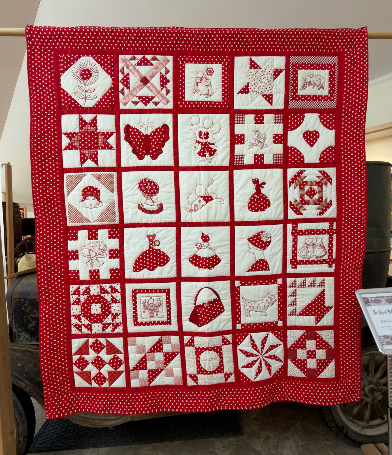 A lifetime in red and white