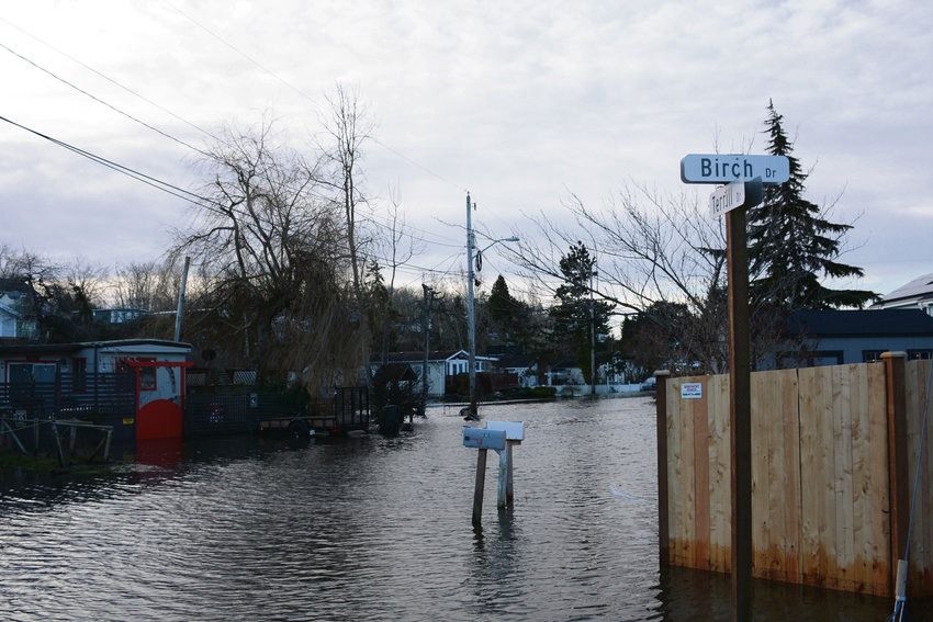 High tides and winds test Birch Bay berm, flooding closed roads | The ...