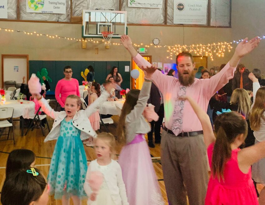Blaine-Birch Bay Park and Recreation District 2 hosted a daughter’s choice dance at the Birch Bay Activity Center on April 20. The Candyland-themed dance had music, refreshments and sweets for those dancing the evening away.
